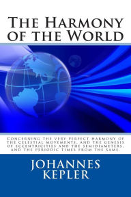 Title: The Harmony of the World, Author: Johannes Kepler