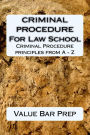 CRIMINAL PROCEDURE For Law School: Write 75% law school Criminal procedure essays even on the fly.