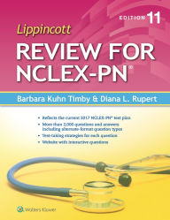 Title: Lippincott Review for NCLEX-PN, Author: Barbara K. Timby RN