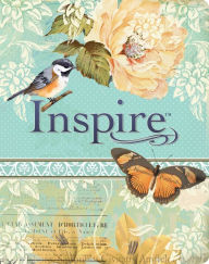 Title: Inspire Bible NLT (LeatherLike, Vintage Blue/Cream): The Bible for Coloring & Creative Journaling, Author: Tyndale