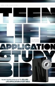 Title: NLT Teen Life Application Study Bible, Index (LeatherLike, Steel, Indexed), Author: New Living Translation