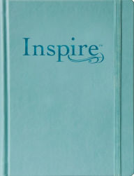 Title: Inspire Bible Large Print NLT (Hardcover LeatherLike, Tranquil Blue): The Bible for Coloring & Creative Journaling, Author: Tyndale