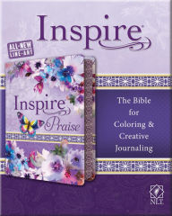 Title: Inspire PRAISE Bible NLT (LeatherLike, Purple Garden): The Bible for Coloring & Creative Journaling, Author: Tyndale