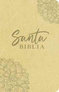 Title: Santa Biblia NTV, Edición ágape, Flor (SentiPiel, Beige), Author: Tyndale