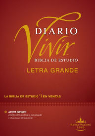 Title: Biblia de estudio del diario vivir RVR60, letra grande (Tapa dura, Índice, Letra Roja), Author: Tyndale