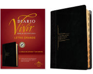 Title: Biblia de estudio del diario vivir RVR60, letra grande (SentiPiel, Negro/Ónice, Índice, Letra Roja), Author: Tyndale