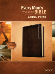 Title: Every Man's Bible NIV, Large Print, Deluxe Explorer Edition (LeatherLike, Rustic Brown), Author: Tyndale