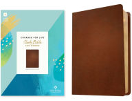 Title: NLT Courage For Life Study Bible for Women (Genuine Leather, Brown, Filament Enabled), Author: Tyndale