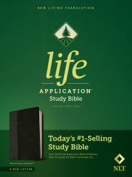 Title: NLT Life Application Study Bible, Third Edition (LeatherLike, Black/Onyx, Red Letter), Author: Tyndale