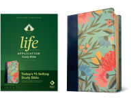 Title: NLT Life Application Study Bible, Third Edition (LeatherLike, Teal Floral, Red Letter), Author: Tyndale