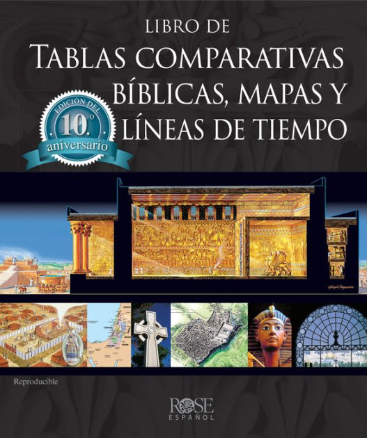 Libro De Tablas Comparativas Bíblicas, Mapas Y Líneas De Tiempo ...