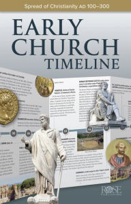 Title: Early Church Timeline: Spread of Christianity AD 100-300, Author: Rose Publishing