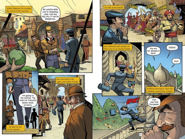 Around the World in 80 Days: A Graphic Novel