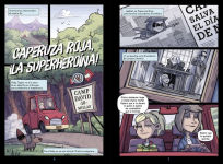 Alternative view 4 of Caperuza Roja, la superheroína: Una novela gráfica