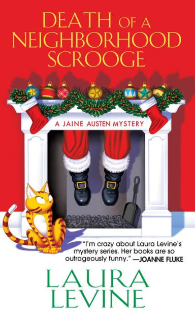 Death of a Neighborhood Scrooge by Laura Levine, Paperback