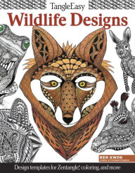 Title: TangleEasy Wildlife Designs: Design templates for Zentangle(R), coloring, and more, Author: Ben Kwok
