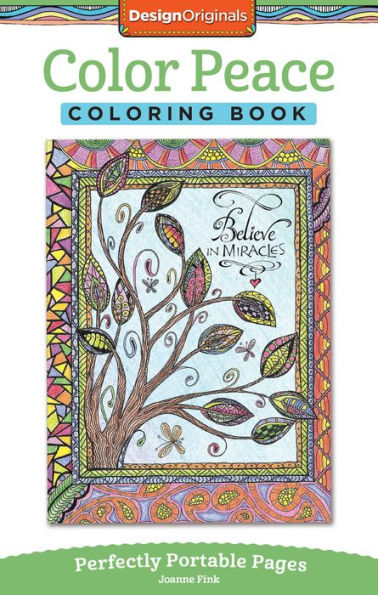 Color Peace Coloring Book: Perfectly Portable Pages