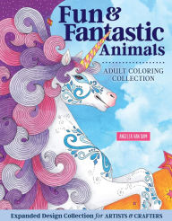 Title: Hello Angel Fun & Fantastic Animals Adult Coloring Collection, Author: Angelea Van Dam