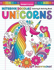 Free ebooks download for android Notebook Doodles Unicorns: Coloring and Activity Book by Jess Volinski 9781497204423 English version ePub