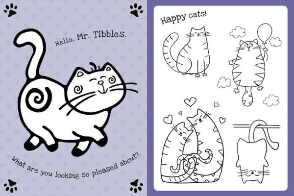 The Too Cute Coloring Book: Kittens