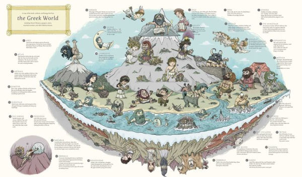 Myth Atlas: Maps and Monsters, Heroes and Gods from Twelve Mythological Worlds