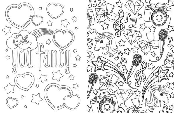 Oh, You Fancy: Coloring and Activity Book