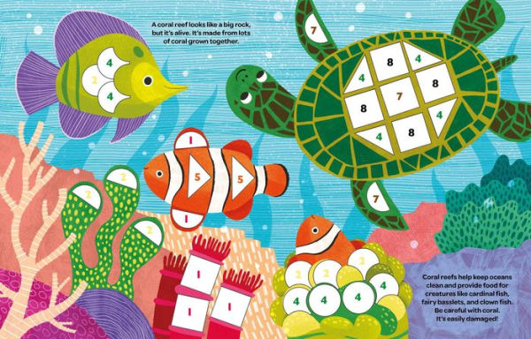 Crayola: Undersea Sticker by Number (A Crayola Sticker Activity Book for Kids)