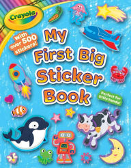 Title: Crayola: My First Big Sticker Book (A Crayola Coloring Sticker Activity Book for Kids), Author: BuzzPop