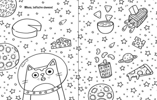 Crayola: Colorful Cats And Snacks (A Crayola Coloring Glitter Sticker Activity Book for Kids)