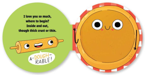 A Pizza My Heart (A Shaped Novelty Board Book for Toddlers)