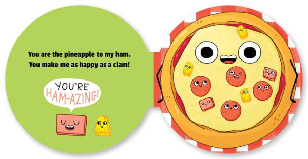 A Pizza My Heart (A Shaped Novelty Board Book for Toddlers)