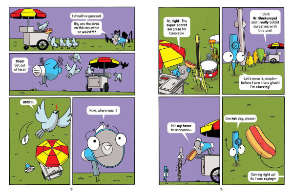 Band Camp! 4: The Big Audition (Band Camp! #4)(A Little Bee Graphic Novel Series for Kids)