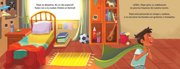 Pepe y el desfile (un libro ilustrado para niños sobre la celebración del Día de la Hispanidad) (Pepe and the Parade) (Spanish Edition)