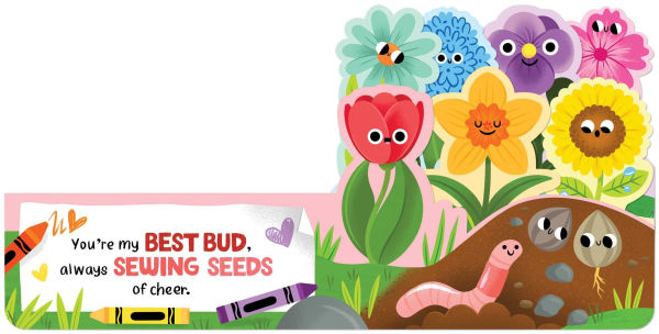 Crayola: Best Buddies (A Crayola Flowerpot-Shaped Novelty Board Book for Toddlers)