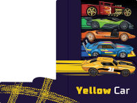 Alternative view 4 of Hot Wheels: One Car, Blue Car: A Numbers and Colors Book (A Mattel Hot Wheels Shaped Novelty Board Book for Toddlers)