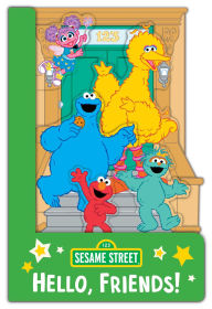 Title: Sesame Street: Hello, Friends! (A Sesame Street Elmo and Friends Shaped Novelty Board Book for Babies and Toddlers), Author: BuzzPop