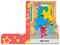 Alternative view 4 of Sesame Street: Hello, Friends! (A Sesame Street Elmo and Friends Shaped Novelty Board Book for Babies and Toddlers)