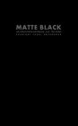 Matte Black Un/structured Notebook, 5x8, 100 Pages