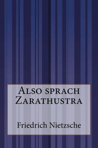 Also sprach Zarathustra