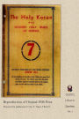 The Holy Koran of the Moorish Holy Temple of Science - Circle 7: Re-print of Original 1926 Publication