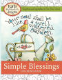 Simple Blessings: Coloring Designs to Encourage Your Heart