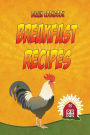Blank Cookbook Breakfast Recipes: Create Your Own Breakfast Recipe Cookbook With This Blank Recipe Book