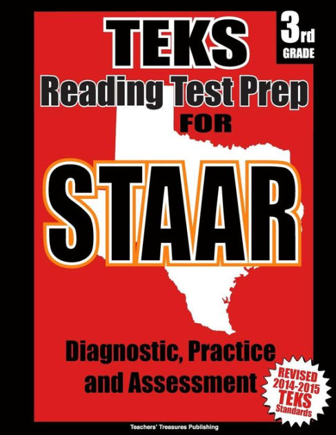 TEKS 3rd Grade Reading Test Prep for STAAR by Teachers' Treasures