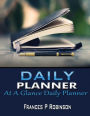 Daily Planner: At a Glance Daily Planner