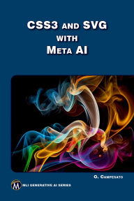 Title: CSS3 and SVG with Meta AI, Author: Oswald Campesato