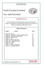 North Carolina Criminal Law and Procedure-Pamphlet # 6