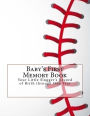 Baby's First Memory Book: Your Little Slugger's Record of Birth through One Year