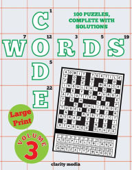 Title: Large Print Code Words Volume 3, Author: Clarity Media