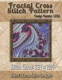 Fractal Cross Stitch Pattern: Design No. 5235