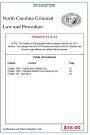 North Carolina Criminal Law and Procedure-Pamphlet 55